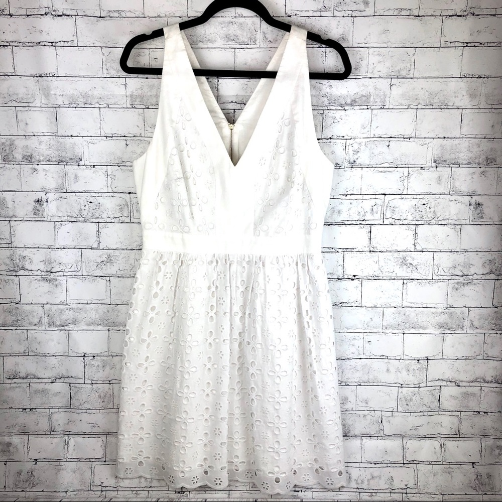 [Laundry by Shelly Segal] eyelet dress